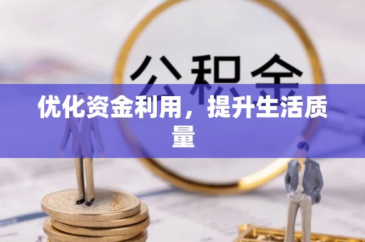 凤县优化资金利用，提升生活质量