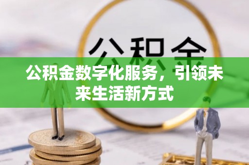 凤县公积金数字化服务，引领未来生活新方式