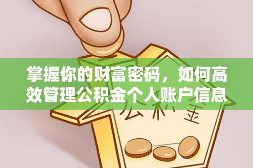 凤县掌握你的财富密码，如何高效管理公积金个人账户信息