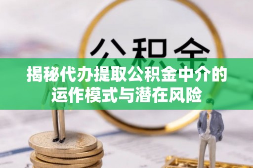 凤县揭秘代办提取公积金中介的运作模式与潜在风险