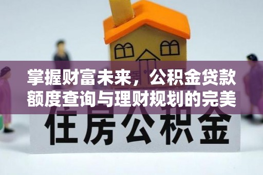 凤县掌握财富未来，公积金贷款额度查询与理财规划的完美结合